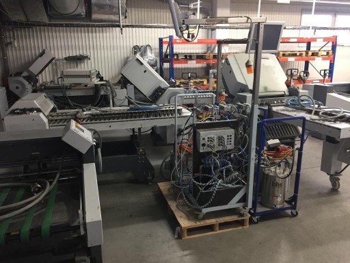 Flexographic printing machine